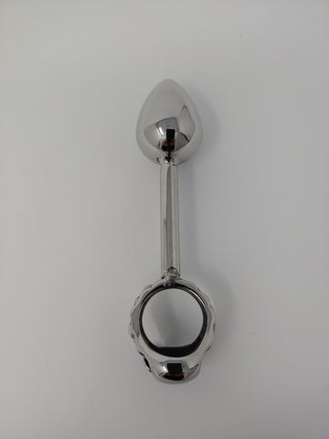Skull Rose Anal Plug | Current Pleasures Skull Rose Anal Plug | Current Pleasures