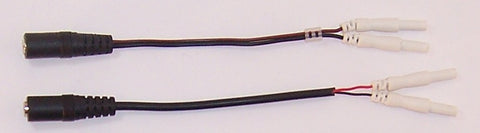 2.5/3.5 Jack to 2 pin Adapter Set | Current Pleasures