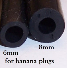Conductive Rubber Tubing- for Banana Plugs